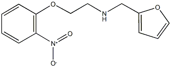 N-(2-furylmethyl)-2-(2-nitrophenoxy)ethanamine Struktur