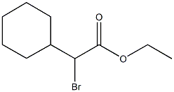 ethyl bromo(cyclohexyl)acetate Struktur