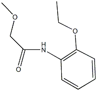 N-(2-ethoxyphenyl)-2-methoxyacetamide Struktur