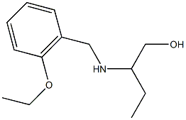 2-[(2-ethoxybenzyl)amino]-1-butanol Struktur