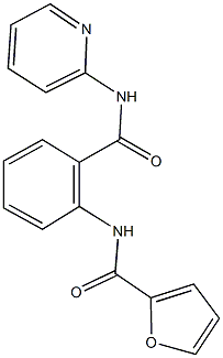 N-{2-[(2-pyridinylamino)carbonyl]phenyl}-2-furamide Struktur