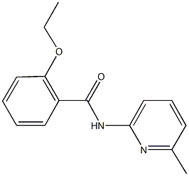 2-ethoxy-N-(6-methyl-2-pyridinyl)benzamide Struktur