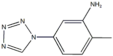 2-methyl-5-(1H-tetraazol-1-yl)aniline Struktur