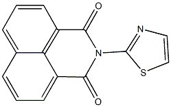 2-(1,3-thiazol-2-yl)-1H-benzo[de]isoquinoline-1,3(2H)-dione Struktur