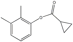 2,3-dimethylphenyl cyclopropanecarboxylate Struktur