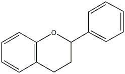 2-phenylchromane Struktur