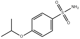 BenzenesulfonaMide, 4-(1-Methylethoxy)- Struktur