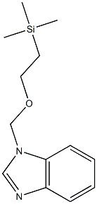 1-((2-(Trimethylsilyl)Ethoxy)Methyl)-1H-Benzo[D]Imidazole Struktur