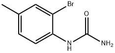 (2-bromo-4-methylphenyl)urea Struktur