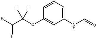 N-[3-(1,1,2,2-tetrafluoroethoxy)phenyl]formamide Struktur