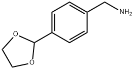 (4-(1,3-dioxolan-2-yl)phenyl)methanamine Struktur