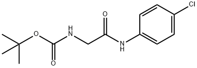 tert-butyl N-{[(4-chlorophenyl)carbamoyl]methyl}carbamate