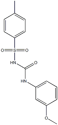 1-(3-methoxyphenyl)-3-((4-methylphenyl)sulfonyl)urea Structure