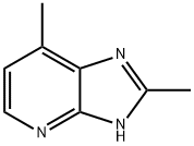 1H-Imidazo[4,5-b]pyridine,2,7-dimethyl-(9CI) Struktur