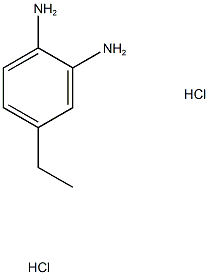 4-Ethyl-1,2-benzenediamine hydrochloride Struktur