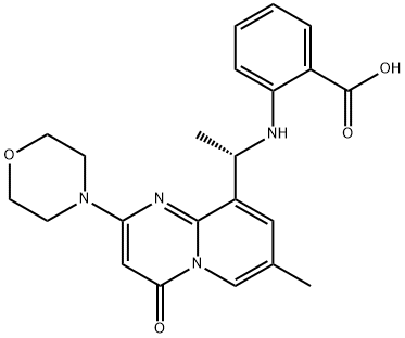 AZD6482(s) Struktur