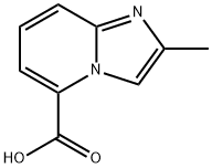 2-methylimidazo[1,2-a]pyridine-5-carboxylic acid Struktur