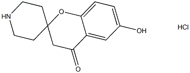 6-Hydroxyspiro[Chroman-2,4''-Piperidin]-4-One Hydrochloride Struktur