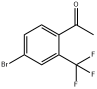 4-BroMo-2-(trifluoroMethyl)acetophenone Struktur