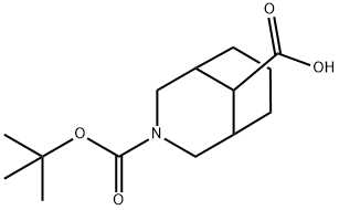 3-(Tert-Butoxycarbonyl)-3-Azabicyclo[3.3.1]Nonane-9-Carboxylic Acid(WX120258) Struktur