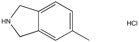 5-methylisoindoline hcl Struktur