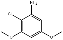 2-Chloro-3,5-dimethoxyaniline Struktur