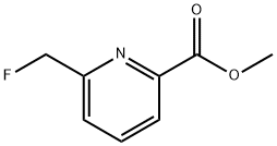 2-fluoromethylpyridine-6-carboxylic acid methyl ester Struktur