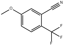 5-methoxy-2-(trifluoromethyl)benzonitrile Struktur