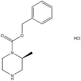 (S)-1-N-CBZ-2-METHYL-PIPERAZINE -HCl Struktur