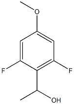 1-(2,6-difluoro-4-methoxyphenyl)ethanol Struktur