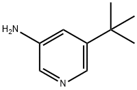 5-(tert-Butyl)pyridin-3-amine Struktur