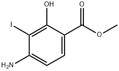 methyl 4-amino-2-hydroxy-3-iodobenzoate Struktur