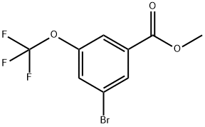 methyl 3-bromo-5-(trifluoromethoxy)benzoate, 1306763-53-0, 結(jié)構(gòu)式