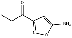 1-(5-aminoisoxazol-3-yl)propan-1-one Struktur