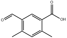 5-formyl-2,4-dimethylbenzoic acid Struktur