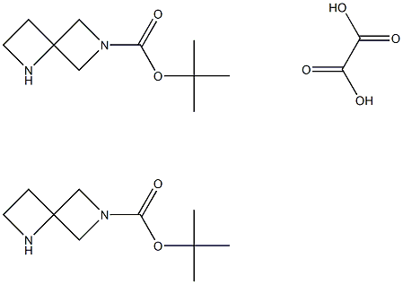 6-Boc-1,6-Diazaspiro[3.3]heptane heMioxylate Struktur