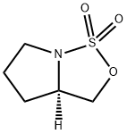 R-1,1-dioxide-tetrahydro-3H-Pyrrolo[1,2-c][1,2,3]oxathiazole Struktur