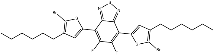 C6-ffDTBT-2Br Struktur
