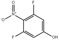 3,5-difluoro-4- nitrophenol Struktur