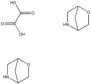 2-Oxa-5-azabicyclo[2.2.1]heptane heMioxalate Struktur