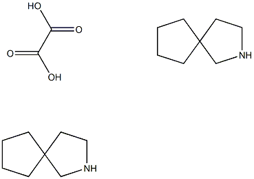 2-Aza-spiro[4.4]nonane  heMioxalate Struktur