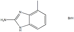 4-Methyl-1H-benzo[d]iMidazol-2-aMine hydrobroMide Struktur