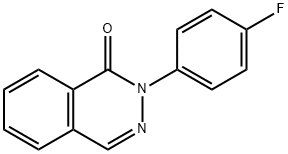 2-(4-Fluorophenyl)-1(2H)-phthalazinone Struktur