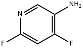 4,6-Difluoropyridin-3-amine Struktur