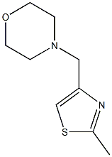 4-[(2-methyl-1,3-thiazol-4-yl)methyl]morpholine Struktur