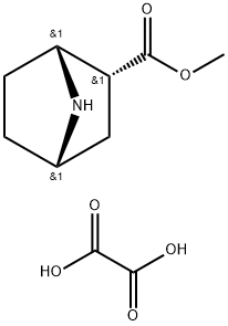 (1R,2R,4S)-rel-Methyl 7-azabicyclo[2.2.1]heptane-2-carboxylate oxalate Struktur