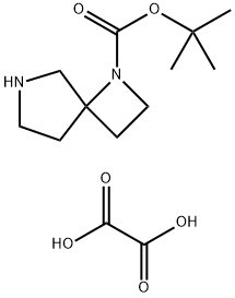 tert-Butyl 1,6-diazaspiro[3.4]octane-1-carboxylate oxalate(2:1) Struktur