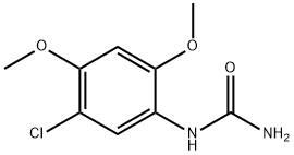 (5-chloro-2,4-dimethoxyphenyl)urea Struktur