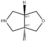 trans-hexahydro-1h-furo[3,4-c]pyrrole Struktur