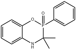 3,3-dimethyl-2-phenyl-3,4-dihydro-2H-1,4,2lambda~5~-benzoxazaphosphinin-2-one Struktur